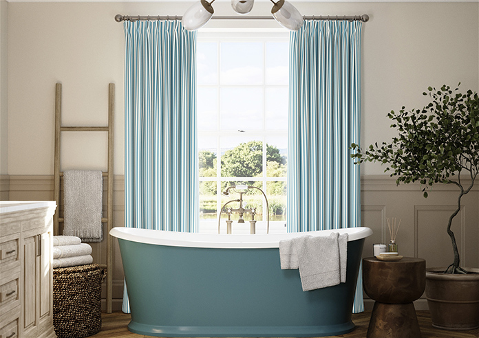 The British Stripe Co. Catherine, Notting Hill No.4 - Made to Measure Curtains - Image 3
